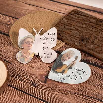 Custom Photo Car Visor Clip, Personalized Memorial Gift, Custom Memorial Sun Visor Picture Clip,Gift Car Accessories, Memorial Keepsake Gift