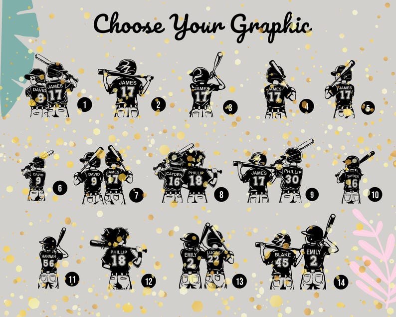 Custom Baseball Dad Shirt With Kids Number and Name, Custom Dad Shirt, Baseball Dad Gift, Baseball Season Tee, Fathers Day Shirt