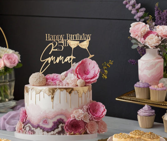 40th 50th Birthday, Happy Birthday Cake Topper, Birthday Custom Cake Topper, Personalized Topper, Personal Birthday Cake Topper, Happy 30th il_794xN.6863389245_qiba.jpg