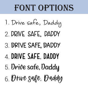 Photo Car Visor Clip, Fathers Day Gifts, Drive Safe Daddy Gift Idea, Gift for Grandpa, Father s Day Picture Frame Dad Gift