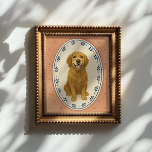 Mini Custom Watercolor Pet Portrait,Dog Portraits from Photos,Dog Portraits From Photos,Pet Painting,Custom Tiny Paintings,Miniature (No Frame)