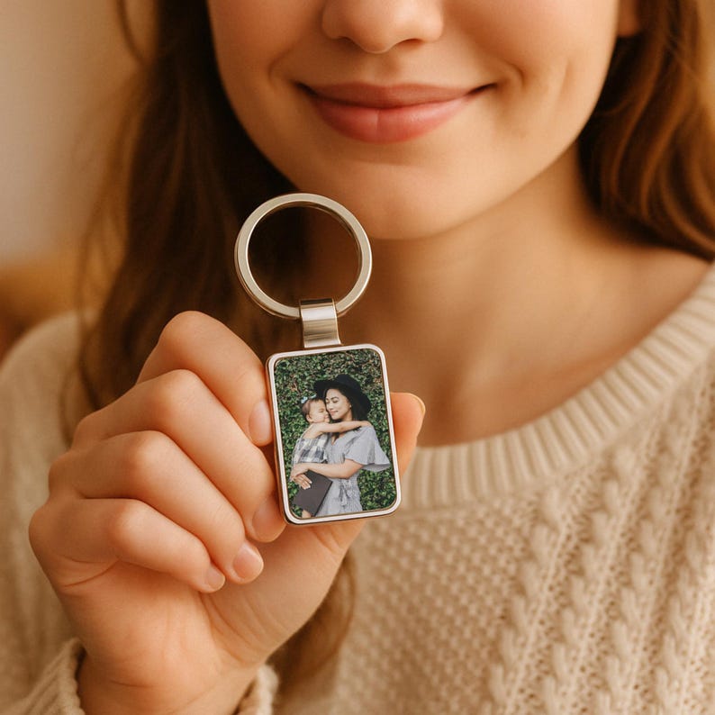 Mother's Day Gift for Mom, Custom Grandma Keychain, Personalized Mother's Day Gift for Grandma, Nana Keychain from Grandkids, Gift for Nana