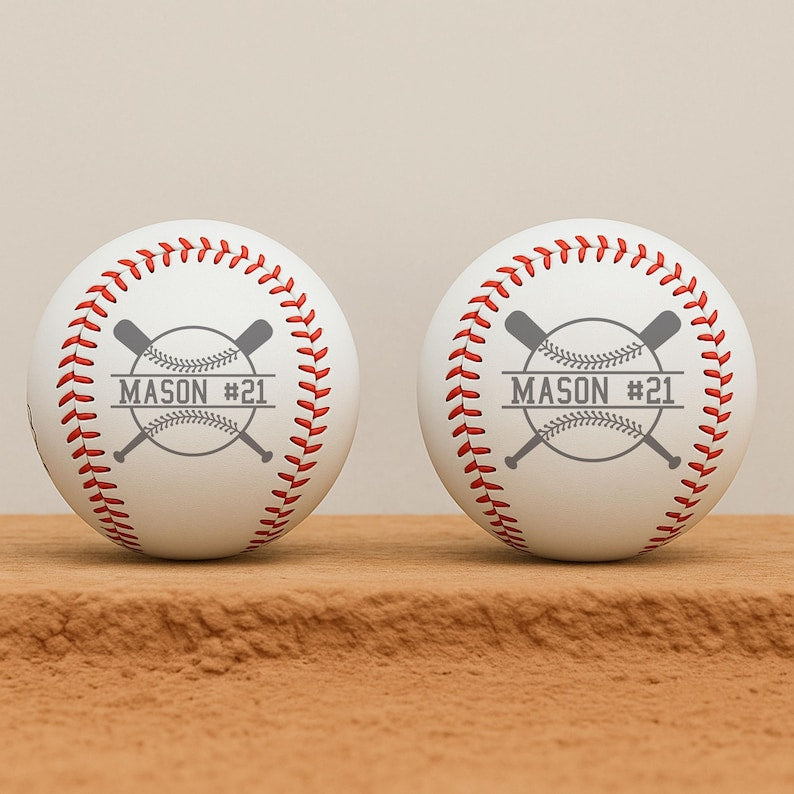 Personalized Baseballs, Custom Baseball, Team Balls, League Balls, Baseball for Dad, Baseball Season Gift, Gift for Baseball Lovers