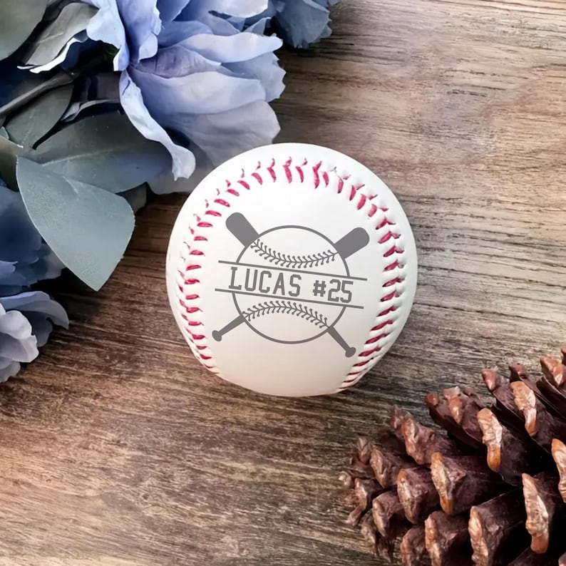 Personalized Baseballs, Custom Baseball, Team Balls, League Balls, Baseball for Dad, Baseball Season Gift, Gift for Baseball Lovers