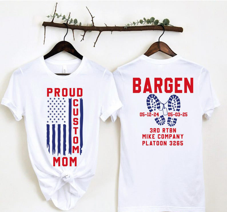 Bootcamp Graduation Shirt: Custom Military Pride Tee Gift Military Graduation Shirts, Graduation Day Tee, Personalized Military Gifts