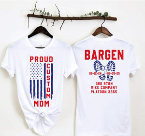 Bootcamp Graduation Shirt: Custom Military Pride Tee Gift Military Graduation Shirts, Graduation Day Tee, Personalized Military Gifts