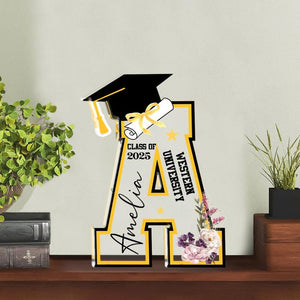 Personalized Graduation Acrylic Block, Custom 2026 Graduation Plaque with Name, Senior Decor, Class of 2026 Keepsake Gift