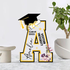 Personalized Graduation Acrylic Block, Custom 2026 Graduation Plaque with Name, Senior Decor, Class of 2026 Keepsake Gift