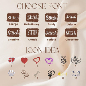 Custom Embroidered Cat Christmas Sweatshirt: Dog Santa Hat, Holiday Husky Sweatshirt for Humans, Xmas Gift