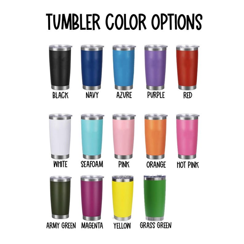 Custom 20oz Holiday Tumbler, Personalized Tumbler, Girls trip gifts, Travel Mug, Laser Engraved Cups, Stainless Steel Mug, Beach Tumbler