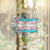 Trans Pride Acrylic Window Hanging Floral Transgender Flag Suncatcher, LGBTQ+ Window Decor, Inclusive Pride Gift for Home