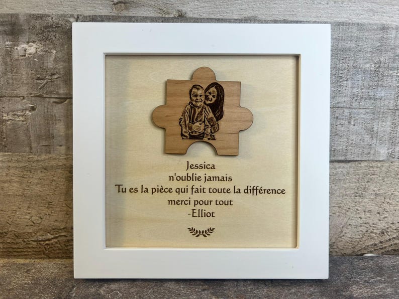 Difference Maker, You Are the Piece That Made the Difference, Mentor Gift, Retirement Present, Coworker Farewell Gift