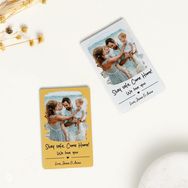 Personalized wallet card, Custom wallet card, Custom Dad Photo, Father's Day Gift From Son Daughter, Fathers Day Gift For Dad