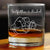 Personalized Godfather Gift, Godfather Whiskey Glass, Father's Day Gift For Godfathers, Custom Uncle Rock Glass, Custom Glass For Dad Gift