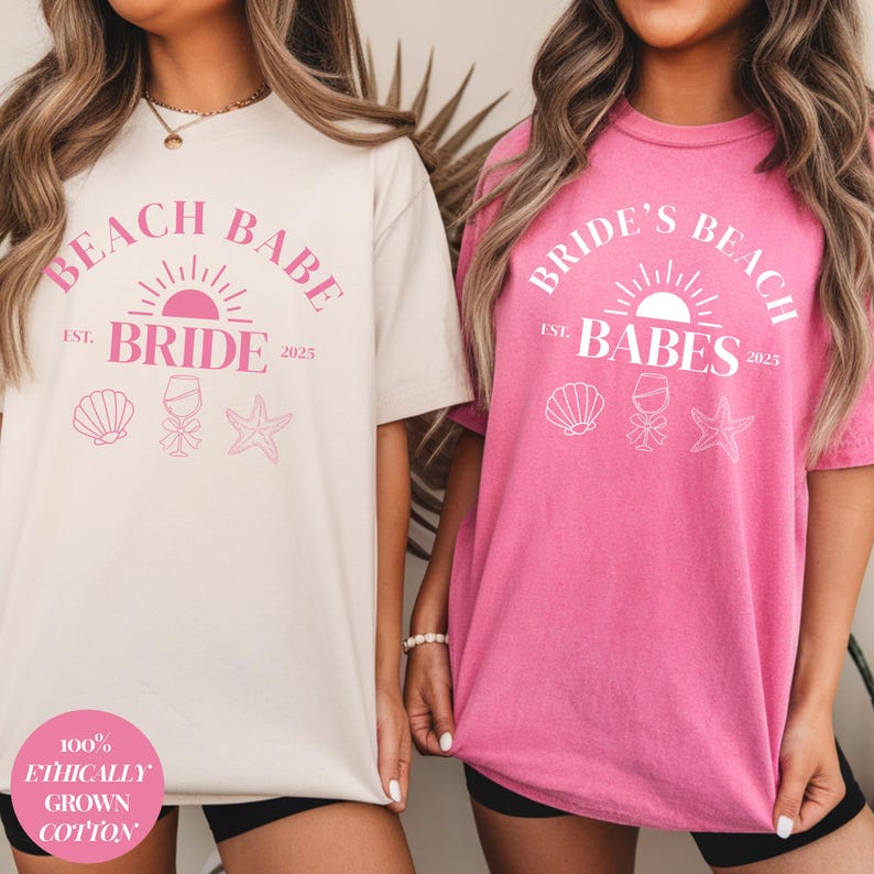 Coastal Bachelorette Party Shirt Beach Babe Bride Shirt Beach Bachelorette Party Tee Perfect for Bachelorette Party Wedding Top Bride Gift