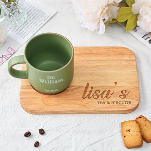 Personalized Dr Coffee Mug, Engraved Ceramic Mug Est 2025 Gift, Tea Mug Coffee Cup, PHD Graduation Gift, Appreciation Gift, PHD Student Gift