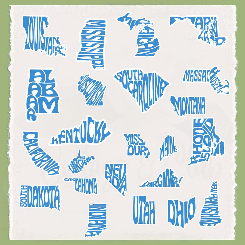 Personalized State to State Long Distance Two State Friends Gift Collection, Long Distance Friendship Gift, Moving Away Best Friend Gift