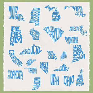 Personalized State to State Long Distance Two State Friends Gift Collection, Long Distance Friendship Gift, Moving Away Best Friend Gift