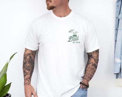 Best Dad By Par Personalized Shirt Golf Dad Shirt Fathers Day Gift Custom Golf Shirt For Dad Cool Dads Club Golf Lovers Shirt