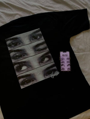 Personalized The Look Of Love Shirt, Eye Shirt, Love Eyes Tee, Eyes Trend T-shirt, Couple Gift