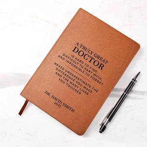 Doctor Retirement Gift Personalized Journal Notebook - Retiring MD Gift, Physician Retirement, Doctor Farewell Gift, Doctor Appreciation