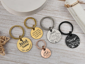 Stainless Steel Dog Tag, Pet Dog Tag, Dog ID Tag, Personalized Pet Dog Tag, Puppy Tag, Dog ID Tag, Dog Tag for Dogs
