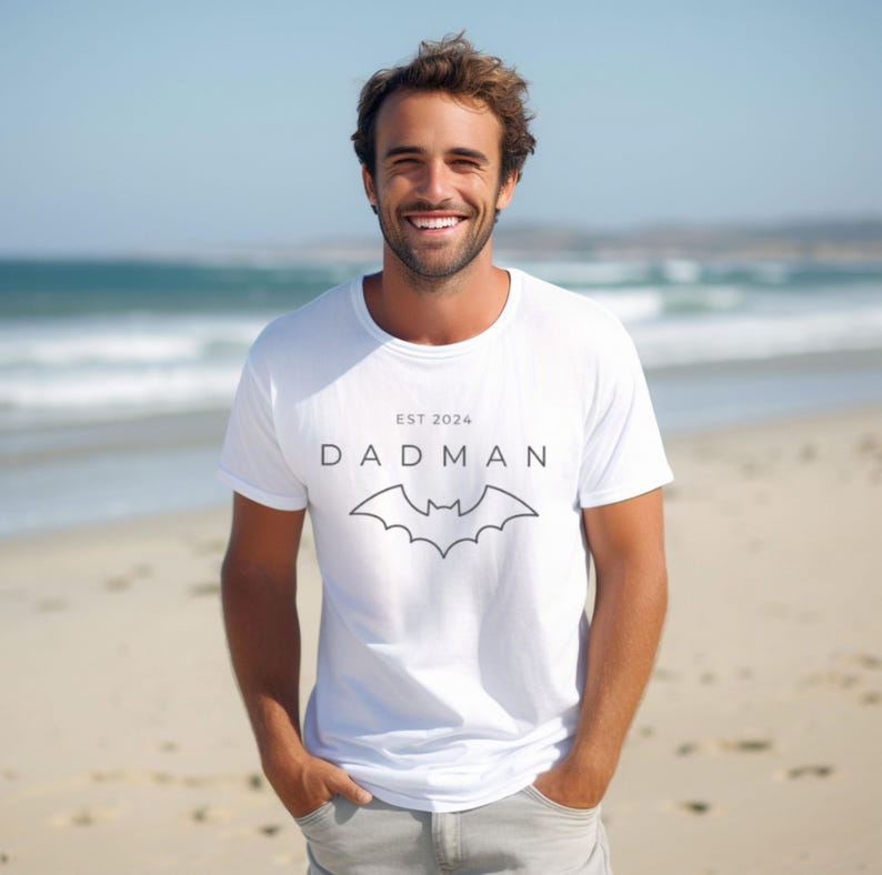 Dadman Personalized T-Shirt, Gift from Son,Gift from Daughter, Birthday Gift for Dad, Father's Day Gift,Personalized Father's Day Gift Ideas