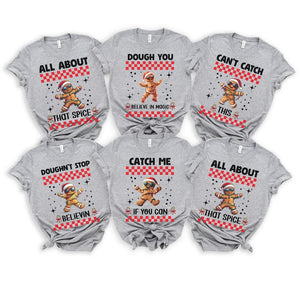 Gingerbread Christmas matching shirts, Holiday Matching Pajamas, Matching Christmas Pjs, Funny Xmas Shirts, Family Christmas Shirts