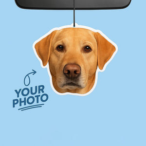 Photo Car Air Freshener, Memorial Pet Car Freshener, Custom photo Freshener, Custom Car Freshies, Personalized Gift, Custom Air freshener