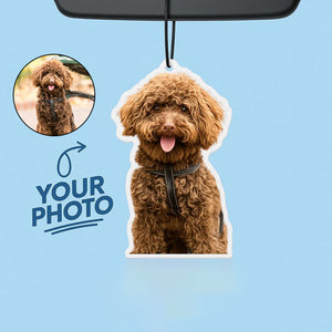 Photo Car Air Freshener, Memorial Pet Car Freshener, Custom photo Freshener, Custom Car Freshies, Personalized Gift, Custom Air freshener