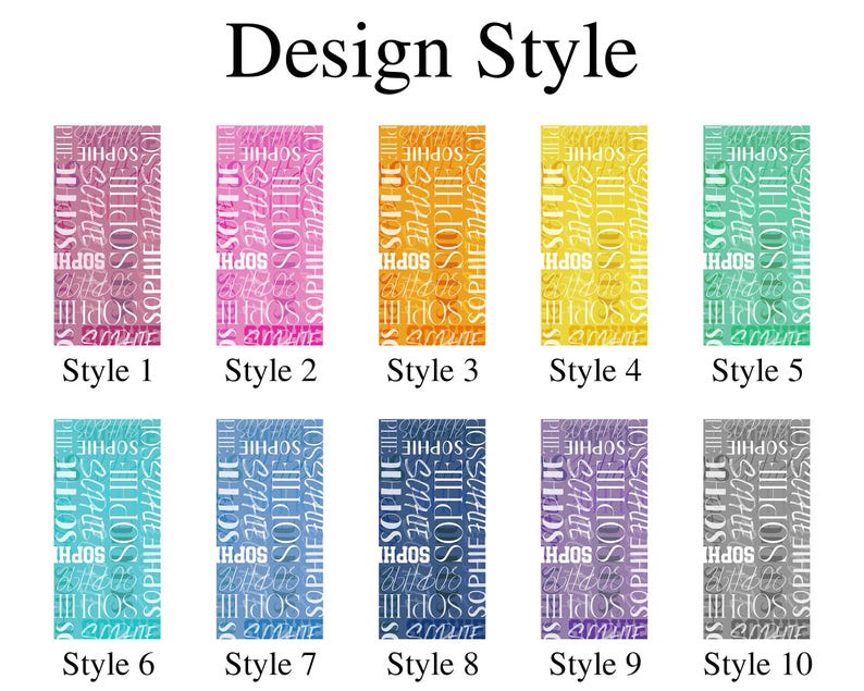 Personalized Signature Style Beach Towel, Kids Custom Name Pool Towels, Kids Beach Towel, Kids Name Towel, Beach Towel for Kids Adults