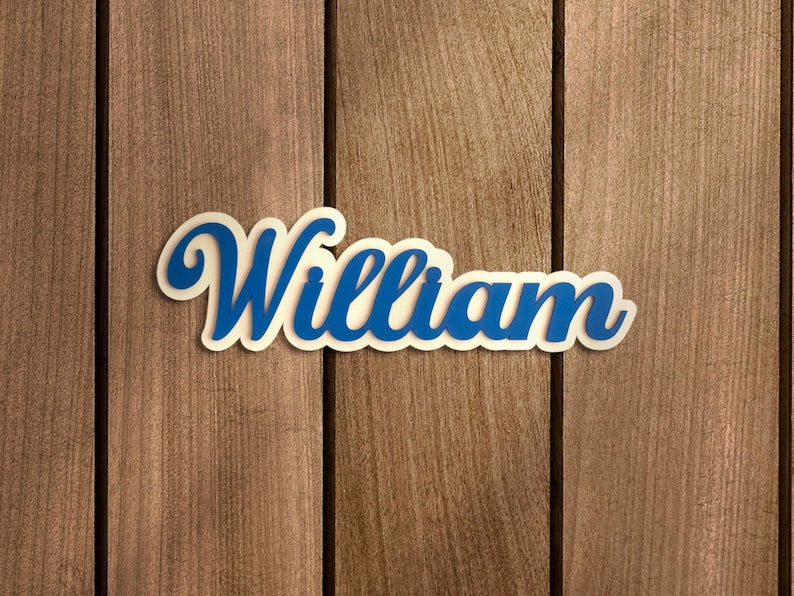 Custom Kids Door Name Sign, Personalized Wooden Wall Decor, Christmas Gift for Kids, Playroom Name Sign