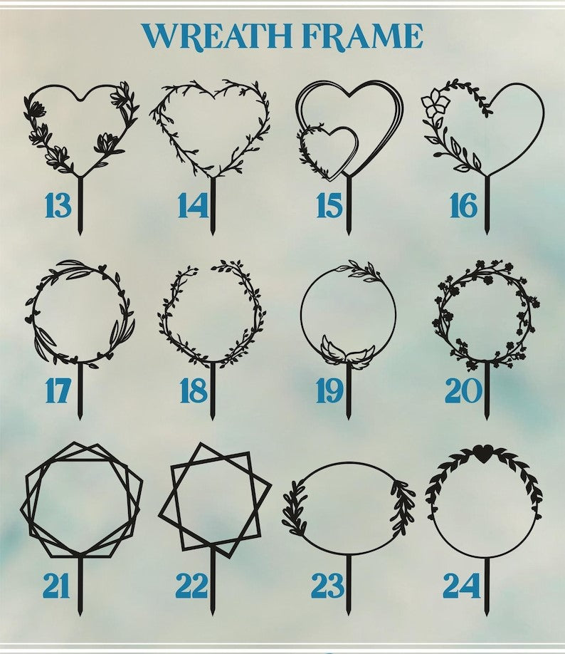 Custom Birthday Cake Topper: Personalized Acrylic Party Decor