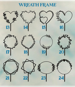 Custom Birthday Cake Topper: Personalized Acrylic Party Decor