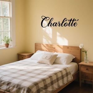 Custom Script Metal Words,Personalized Name Plaque,Laser Cut Metal Names,Custom Metal Sign,Kitchen or Nursery Room Wall Art,Metal House Sign