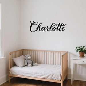 Custom Script Metal Words,Personalized Name Plaque,Laser Cut Metal Names,Custom Metal Sign,Kitchen or Nursery Room Wall Art,Metal House Sign