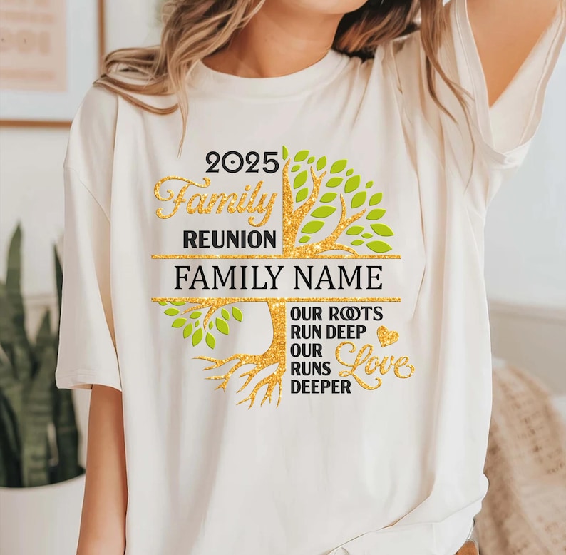 Our Roots Run Deep Shirt, Our Love Runs Deeper Shirt, Custom Family Shirt, Family Reunion Shirt, Family Tree Shirt, Family Name Shirt