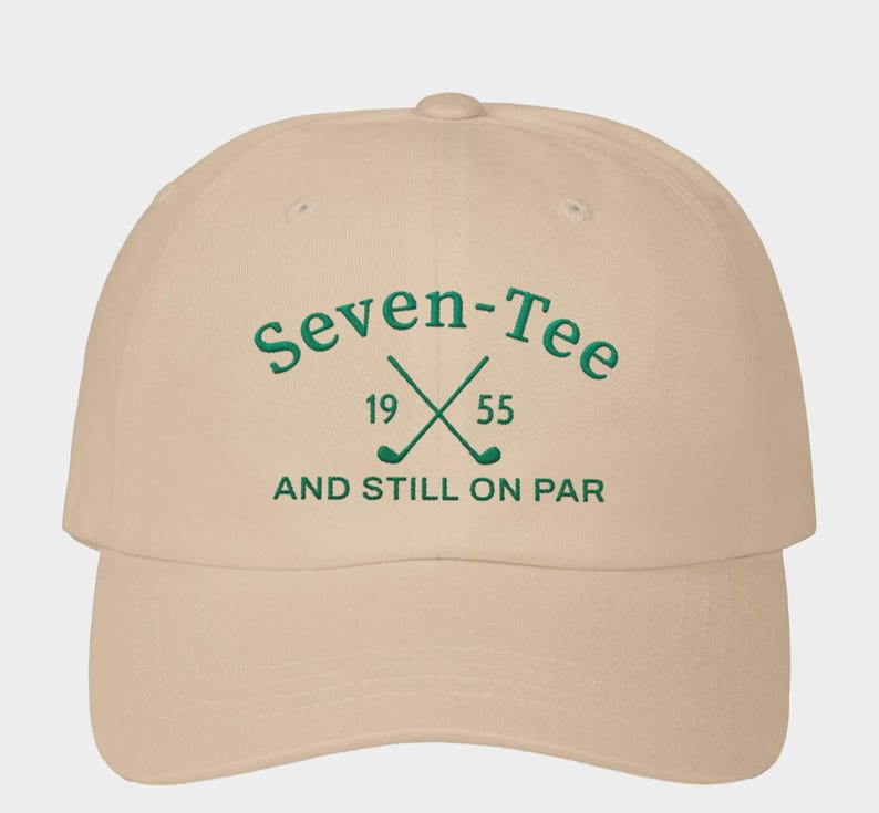 70th Birthday Gift for Men,70th Birthday Golf Hat,Seven-Tee And Still On Par,Grandpa Dad 70th Birthday Gift,Golf Lover Golfing Gift for 70th
