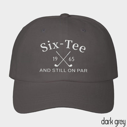 60th Birthday Gift for Men,60th Birthday Golf Hat,Six-Tee And Still On Par,Grandpa Dad 60th Birthday Gift,Golf Lover Golfing Gift for 60th il_794xN.6921945131_lty5.jpg