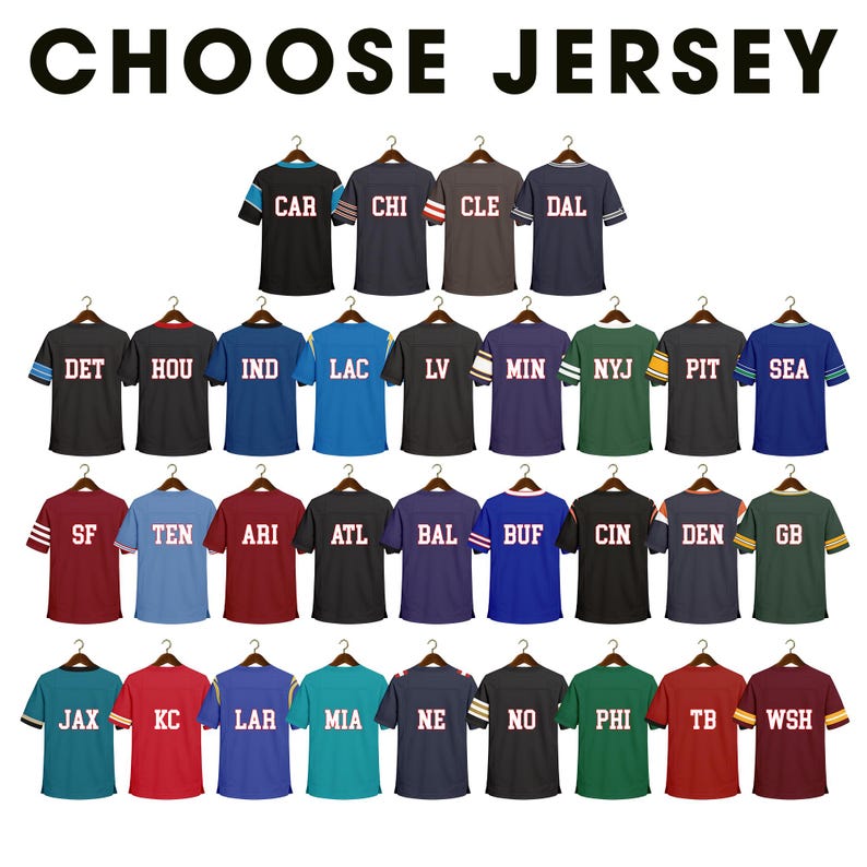 Personalized Daddy's Dream Team Football Jersey 3-Layered Wooden Plaque, Father's Day Gifts For Sports Dad, Grandpa, Custom Names Sign