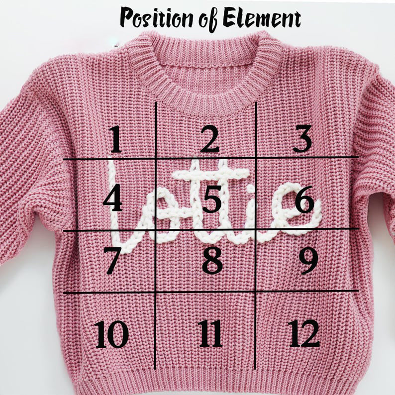 Baby Sweater with Name, Personalized Baby Name Sweater, Newborn Name Sweater, Hand Embroidered Name Sweater, Baby Shower Gift, Newborn Gifts