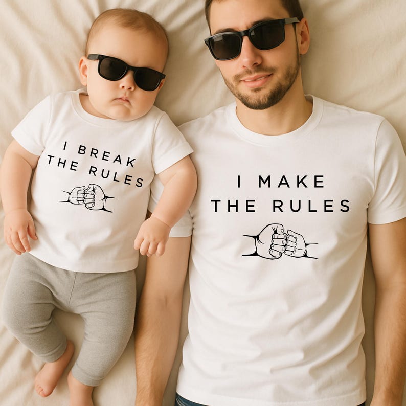 Father and Son Matching Shirts, Father's Day Shirt, Dad and Son, Dad and Baby Matching Outfits, Daddy and Me, New Dad Gift T Shirt Birthday