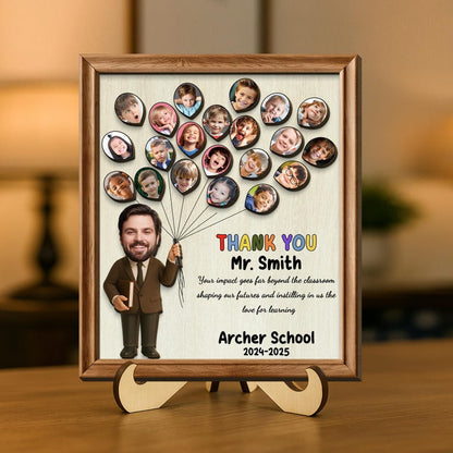 Teacher Appreciation Gifts, Teacher Gift from Class, Personalized Teacher Thank You Gift from Students, End of Year Teacher Gift from Class