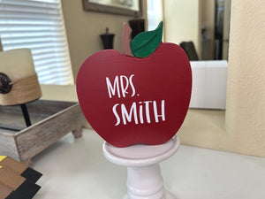 Personalized Teacher Pencil, Teacher Gift, Classroom Personalized Decor, Teacher Name Plate, Teacher Appreciation