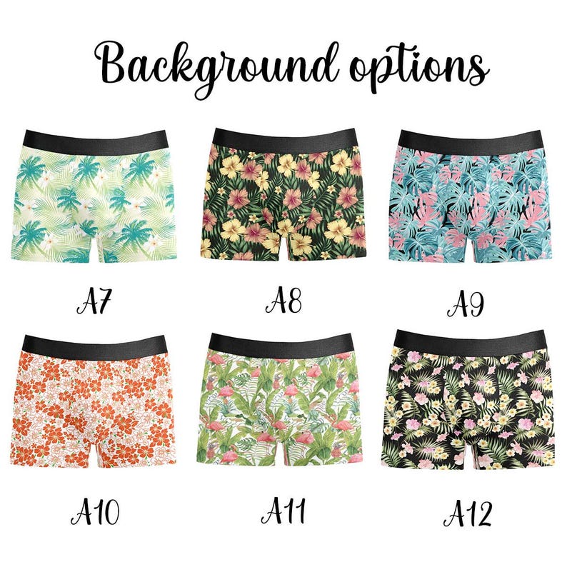 Personalized Underwear for Men, Custom Boxers with Picture, Underwear with Photo, Personalized Boxers, Face Boxer, Gifts for Boyfriend