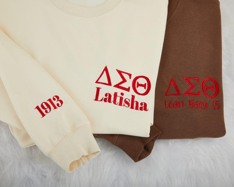 Custom Embroidered Name Sweatshirt,Personalized Delta Sigma Theta Sweatshirt,Delta Sigma Theta Hoodie for Women,DST Cloth Gift for Her il_794xN.6931134640_cvmg.jpg
