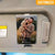 Custom Photo Sun Visor Clip Acrylic Magnet, Custom Polaroid Frame Car Visor Clip, Father's Day Gift, Drive Safe Gift, Couple Gift