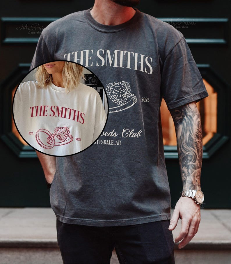 Custom Honeymoon Social Club Tshirt, Mr and Mrs Shirts, Just Married Shirts, Honeymoon Club Shirts, Couple Tee