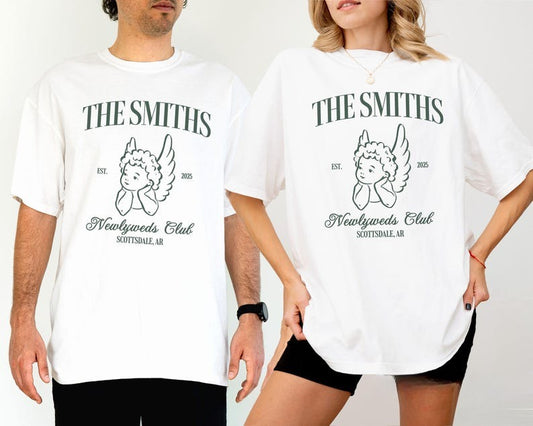 Custom Honeymoon Social Club Tshirt, Mr and Mrs Shirts, Just Married Shirts, Honeymoon Club Shirts, Couple Tee