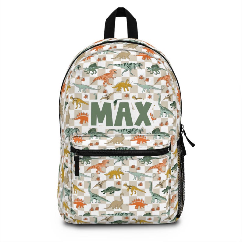 Personalized Backpack dinosaur, Back to school boys bag Kids toddler Backpack, Gifts for kids Girls and Boys Backpack, custom daycare bag
